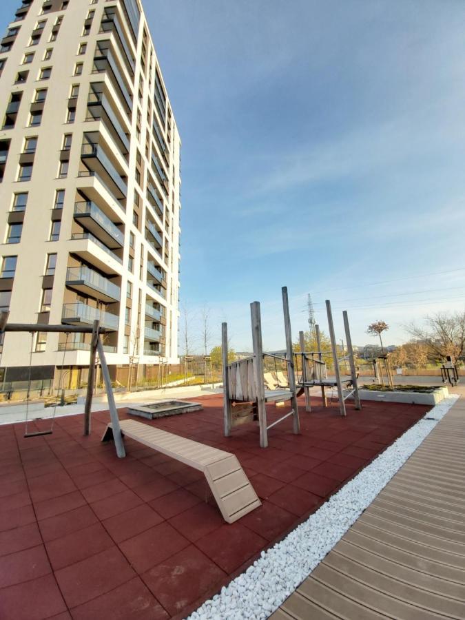 Apartament 150 Zaspa Vvita Z Prywatnym Ogrodem I Tarasem Gdansk
